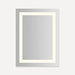 Robern YM3040RIFPD3 Vitality Lighted Mirror, 30" x 40" x 1-3/4", Inset Light Pattern, Warm White (3000K), Dimmable, Defogger