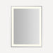 Robern YM3141RPSMD3K76 Sculpt Lighted Mirror, 31” x 41” x 2-1/4", Slim Museum Frame, Chrome, Perimeter Light Pattern, Warm Wh