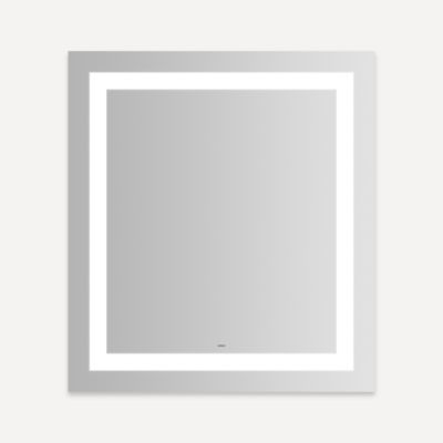 Robern YM3640RIFPD4 Vitality Lighted Mirror, 36" x 40" x 1-3/4", Inset Light Pattern, Cool White (4000K), Dimmable, Defogger