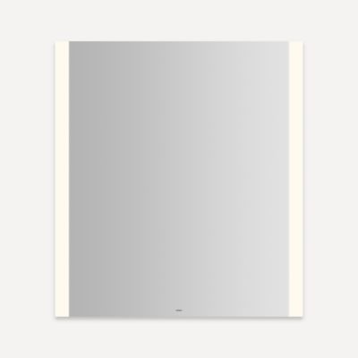 Robern YM3640RSFPD3 Vitality Lighted Mirror, 36" x 40" x 1-3/4", Edge Lit Light Pattern, Warm White (3000K), Dimmable, Defogg