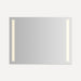 Robern YM4836RCFPD3P Vitality Lighted Mirror, 48" x 36" x 1-3/4", Column Light Pattern, Warm White (3000K), Dimmable, Defogge