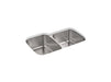 Sterling 11409 McAllister 31-1/2" Undermount Double-bowl Kitchen Sink, Stainless Steel