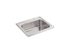 Sterling 14711-4 Middleton 25" Top-mount Single-bowl Kitchen Sink, Stainless Steel