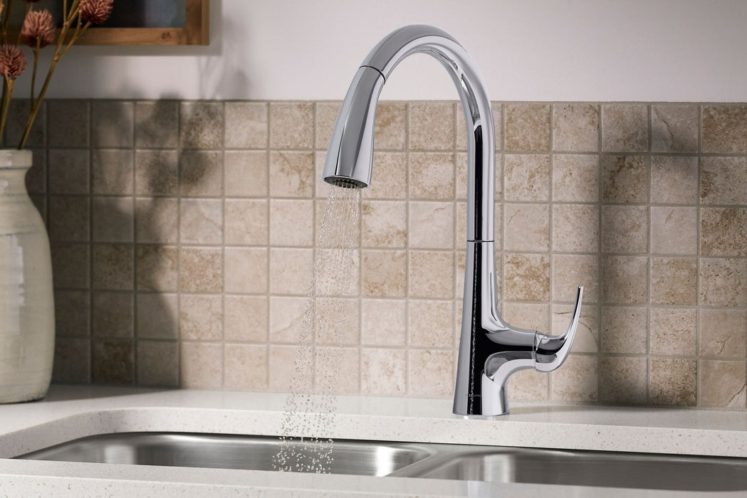 Sterling 24274 Medley Pull-down Single-handle Kitchen Faucet, Polished Chrome