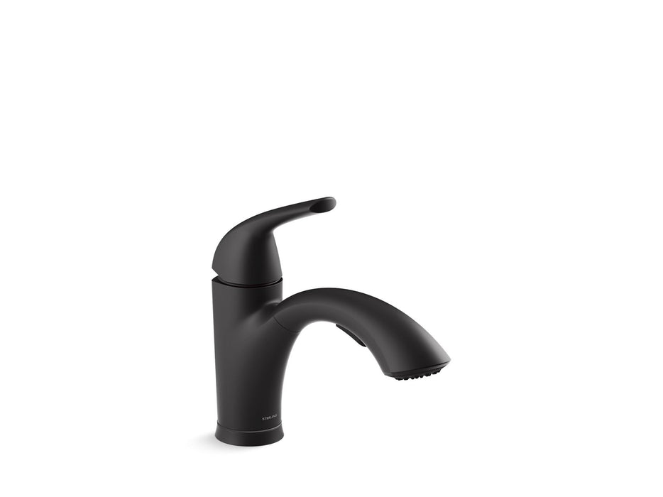 Sterling 24275 Medley Pull-out Single-handle Kitchen Faucet, Matte Black