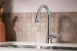 Sterling 24276 Valton Pull-down Single-handle Kitchen Faucet, Polished Chrome