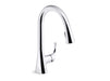 Sterling 24276 Valton Pull-down Single-handle Kitchen Faucet, Polished Chrome