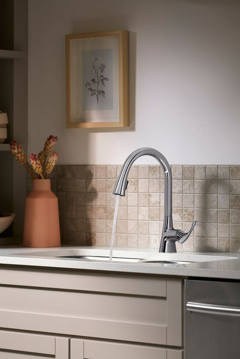 Sterling 24276 Valton Pull-down Single-handle Kitchen Faucet, Vibrant Stainless