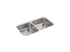 Sterling 24765 McAllister 32" Undermount Double-bowl Kitchen Sink, Stainless Steel
