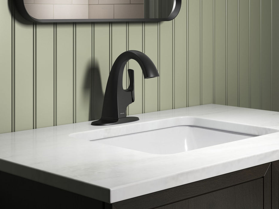 Sterling 27371-4N Medley Single-handle Bathroom Sink Faucet, 0.5 GPM, Matte Black