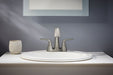 Sterling 27376-4N Medley Centerset Bathroom Sink Faucet, 0.5 GPM, Vibrant Brushed Nickel