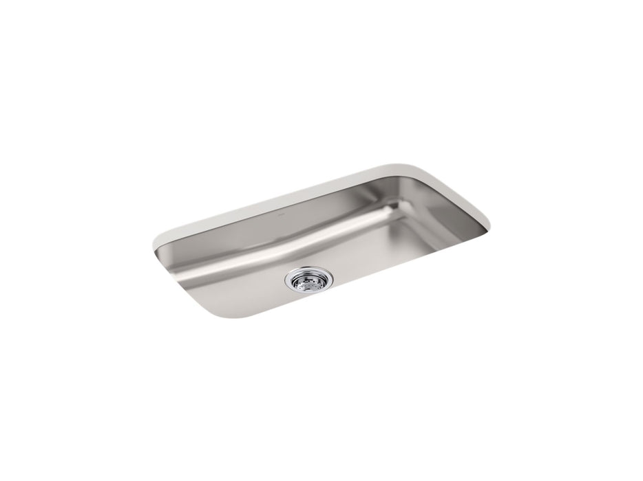Sterling 32023 McAllister 32" Undermount Single-bowl Kitchen Sink, Stainless Steel