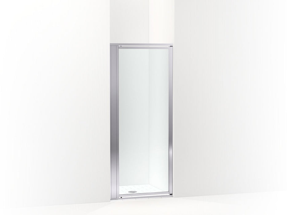 Sterling 33605-3G05 Attend 69" H Pivot Shower Door with 1/8"-thick Glass, Bright Silver