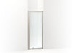 Sterling 33605-3G05 Attend 69" H Pivot Shower Door with 1/8"-thick Glass, Nickel Frame Finish with Smooth/Clear Glass Texture