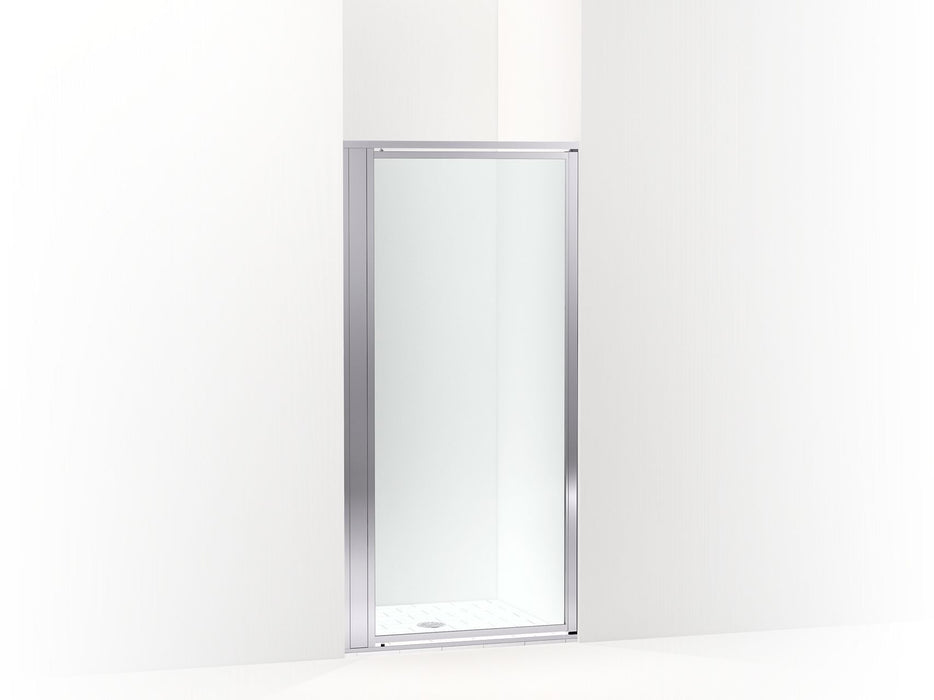 Sterling 33606-3G05 Attend 69" H Pivot Shower Door with 1/8"-thick Glass, Bright Silver