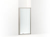 Sterling 33606-3G05 Attend 69" H Pivot Shower Door with 1/8"-thick Glass, Nickel Frame Finish with Smooth/Clear Glass Texture