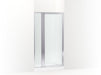 Sterling 33608-3G05 Attend 69" H Pivot Shower Door with 1/8"-thick Glass, Bright Silver