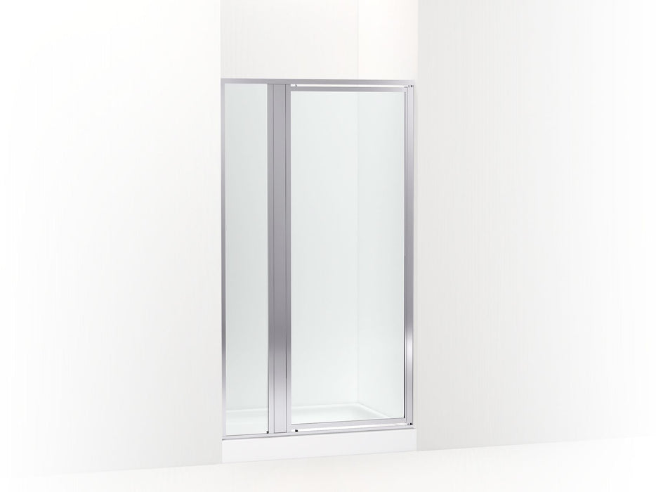 Sterling 33608-3G05 Attend 69" H Pivot Shower Door with 1/8"-thick Glass, Bright Silver