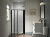 Sterling 33608-3G05 Attend 69" H Pivot Shower Door with 1/8"-thick Glass, Matte Black