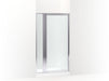 Sterling 33609-3G05 Attend 69" H Pivot Shower Door with 1/8"-thick Glass, Bright Silver
