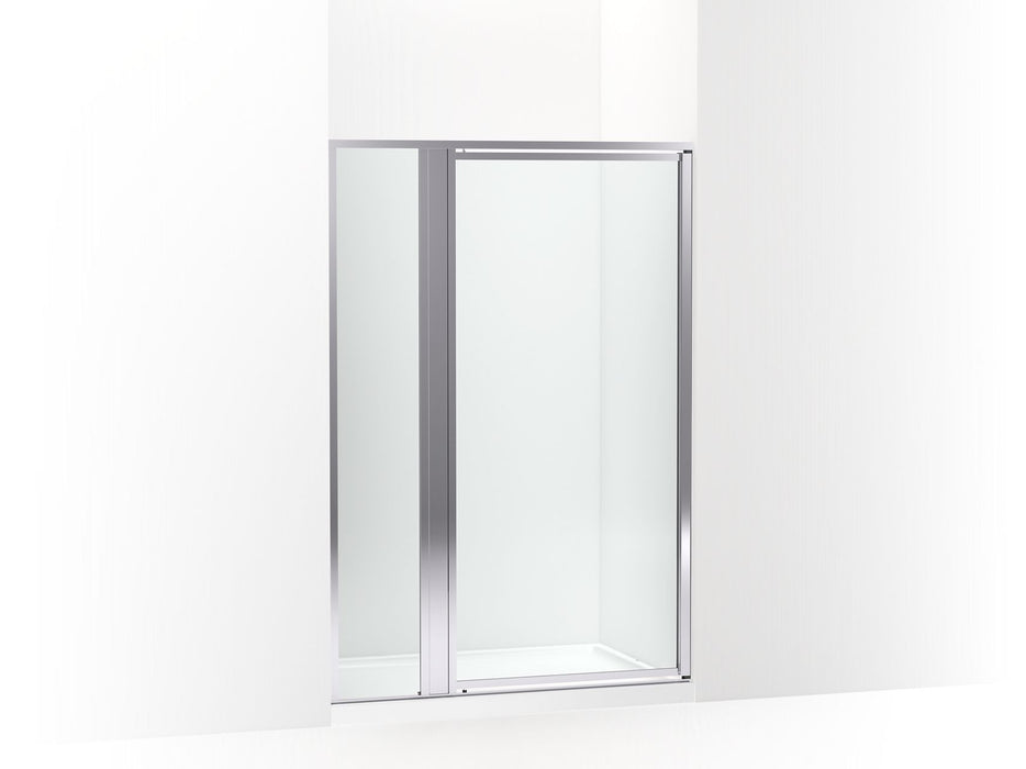 Sterling 33611-3G05 Attend 69" H Pivot Shower Door with 1/8"-thick Glass, Bright Silver