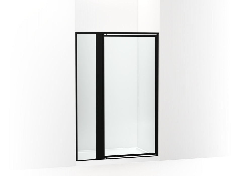 Sterling 33611-3G05 Attend 69" H Pivot Shower Door with 1/8"-thick Glass, Matte Black