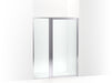 Sterling 33613-3G05 Attend 69" H Pivot Shower Door with 1/8"-thick Glass, Bright Silver