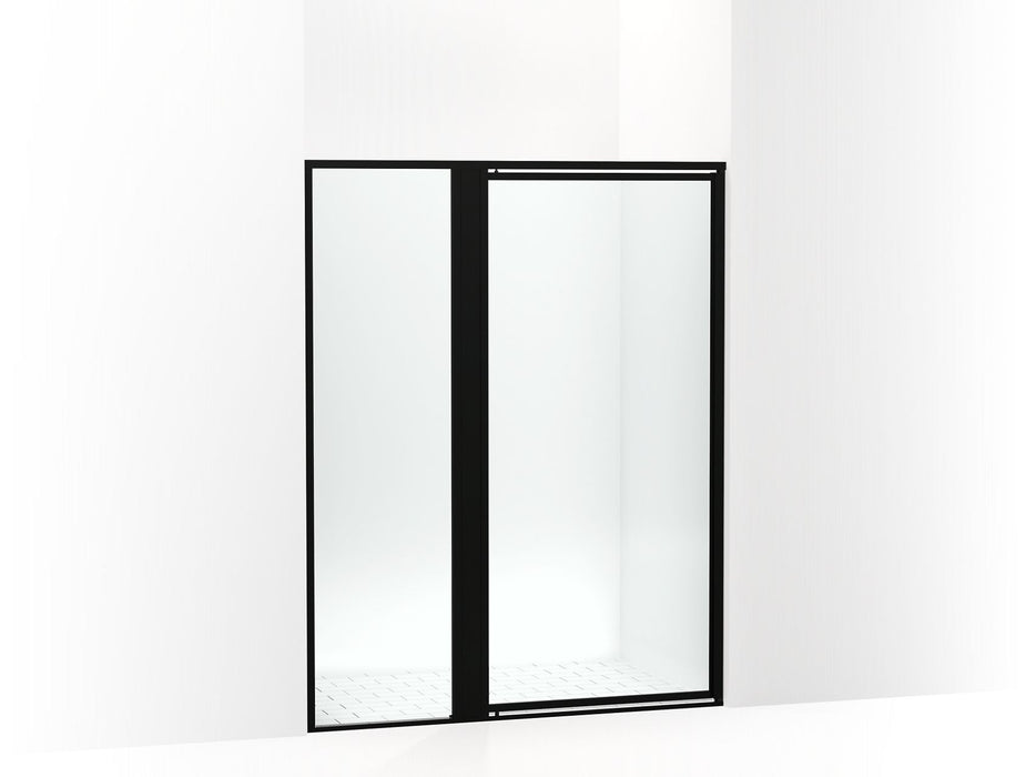 Sterling 33613-3G05 Attend 69" H Pivot Shower Door with 1/8"-thick Glass, Matte Black