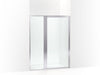 Sterling 33614-3G05 Attend 69" H Pivot Shower Door with 1/8"-thick Glass, Bright Silver