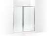 Sterling 33615-3G05 Attend 69" H Pivot Shower Door with 1/8"-thick Glass, Bright Silver