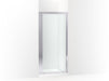 Sterling 33616-3G05 Attend 72" H Pivot Shower Door with 1/8"-thick Glass, Bright Silver