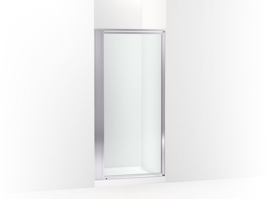 Sterling 33616-3G05 Attend 72" H Pivot Shower Door with 1/8"-thick Glass, Bright Silver