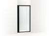 Sterling 33616-3G05 Attend 72" H Pivot Shower Door with 1/8"-thick Glass, Matte Black