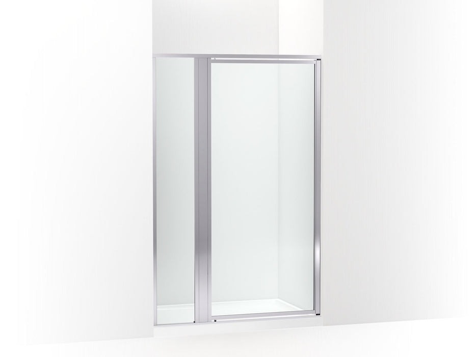 Sterling 33617-3G05 Attend 72" H Pivot Shower Door with 1/8"-thick Glass, Bright Silver