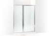 Sterling 33618-3G05 Attend 72" H Pivot Shower Door with 1/8"-thick Glass, Bright Silver