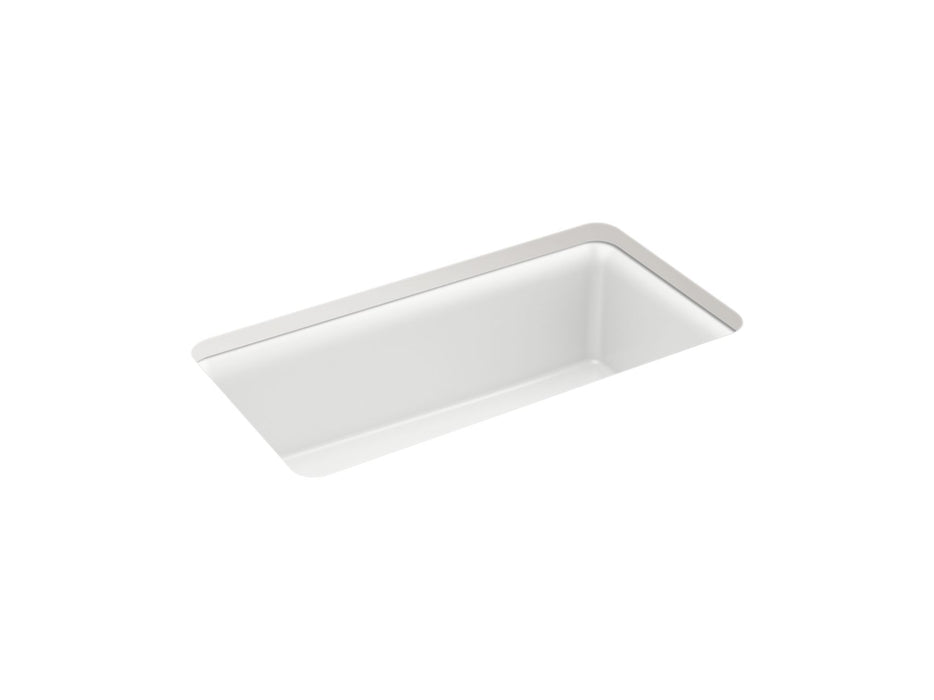 Sterling 34287 Gunnison 33-1/2" Undermount Single-bowl Kitchen Sink, Matte White