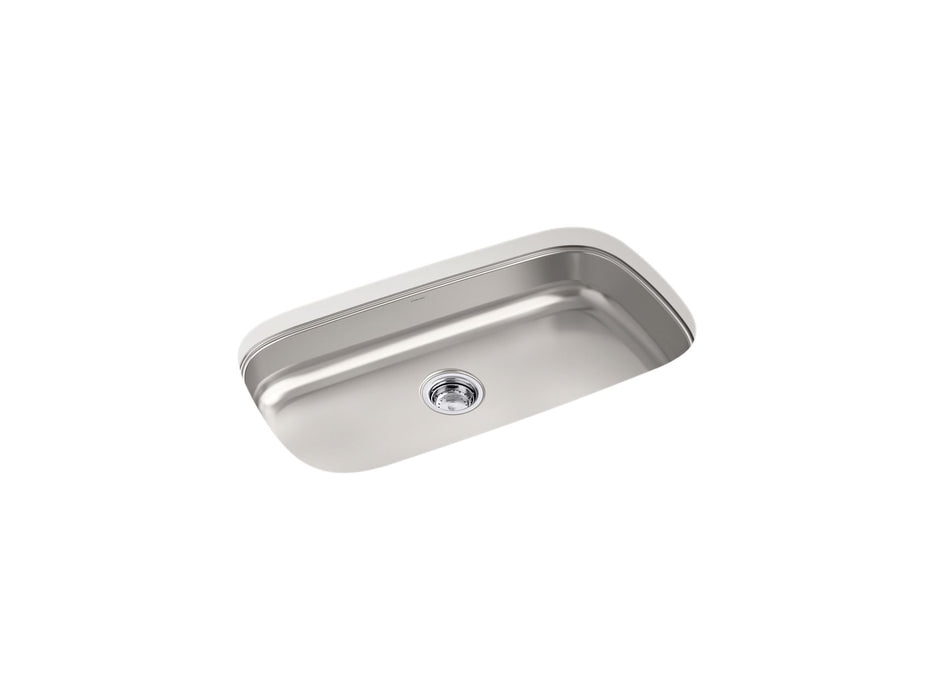 Sterling 36596 Valton 32-1/4" Undermount Single-bowl Kitchen Sink, Stainless Steel