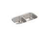 Sterling 36598 Valton 32-1/4" Undermount Double-bowl Kitchen Sink, Stainless Steel