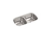 Sterling 36598 Valton 32-1/4" Undermount Double-bowl Kitchen Sink, Stainless Steel