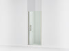 Sterling 39344-8L Finesse Peak 67" H Pivot Shower Door with 5/16"-thick Glass, Anodized Brushed Nickel