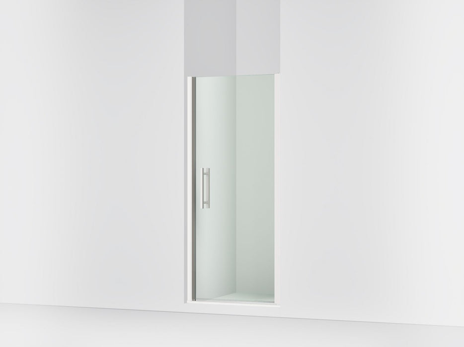 Sterling 39344-8L Finesse Peak 67" H Pivot Shower Door with 5/16"-thick Glass, Bright Polished Silver