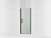Sterling 39345-8D3 Finesse Peak 67" H Pivot Shower Door with 5/16"-thick Glass, Matte Black