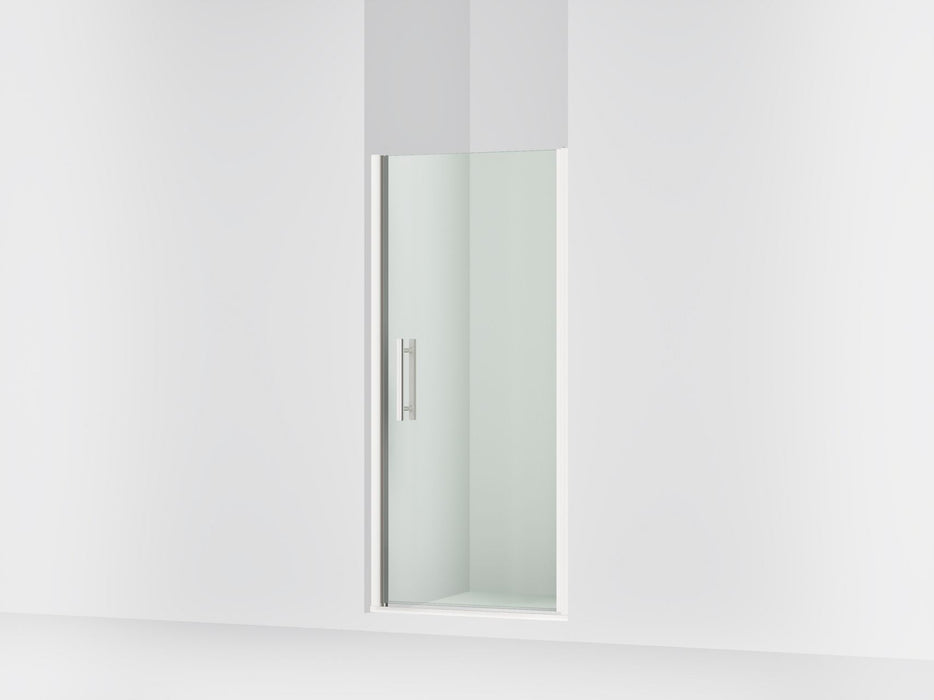 Sterling 39345-8L Finesse Peak 67" H Pivot Shower Door with 5/16"-thick Glass, Bright Polished Silver