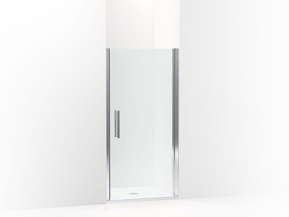 Sterling 39346-8L Finesse Peak 67" H Pivot Shower Door with 5/16"-thick Glass, Bright Polished Silver