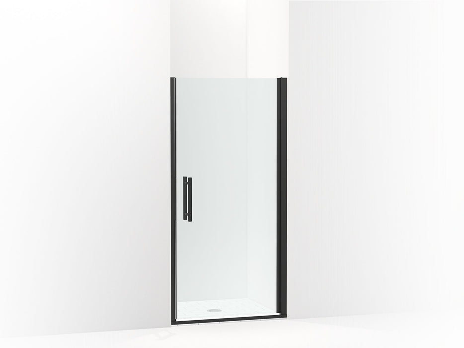 Sterling 39346-8L Finesse Peak 67" H Pivot Shower Door with 5/16"-thick Glass, Matte Black