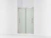 Sterling 39348-8D3 Finesse Peak 69-5/8" H Sliding Shower Door with 5/16"-thick Glass, Anodized Brushed Nickel