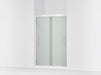 Sterling 39348-8D3 Finesse Peak 69-5/8" H Sliding Shower Door with 5/16"-thick Glass, Bright Polished Silver