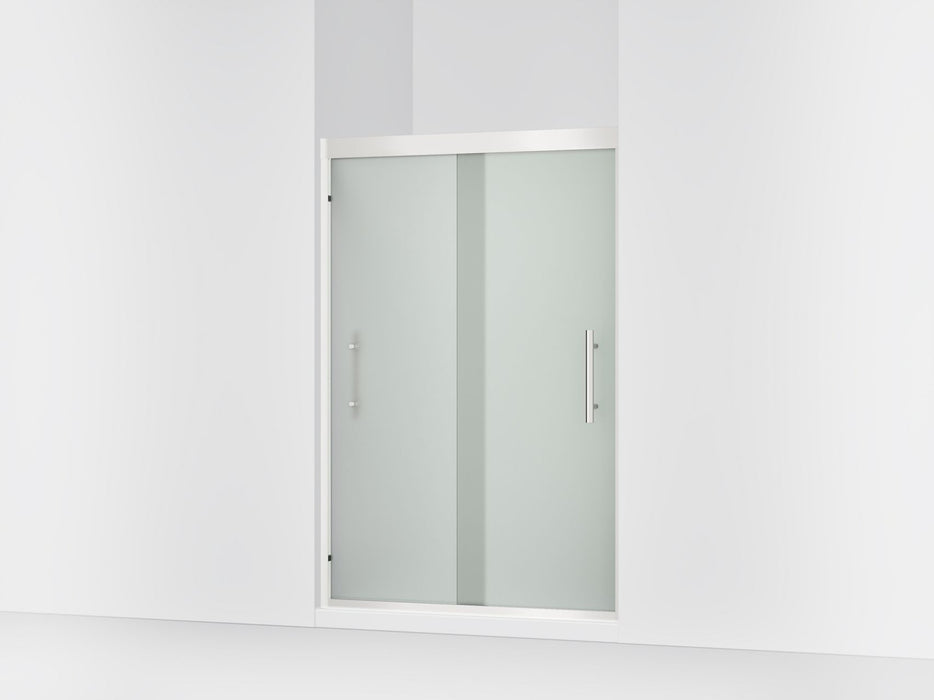 Sterling 39348-8D3 Finesse Peak 69-5/8" H Sliding Shower Door with 5/16"-thick Glass, Bright Polished Silver