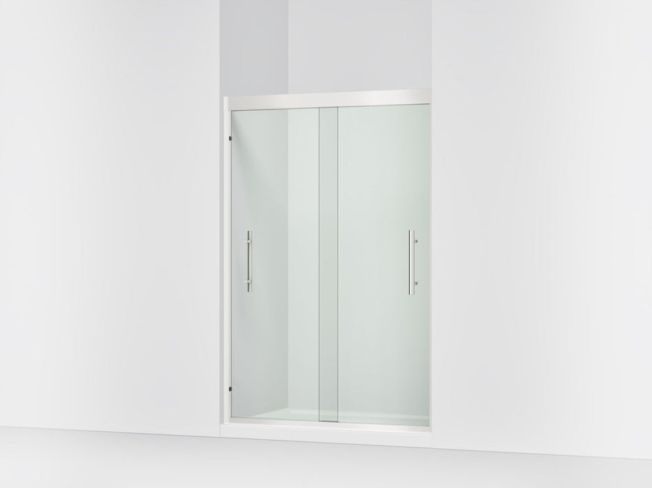 Sterling 39348-8L Finesse Peak 69-5/8" H Sliding Shower Door with 5/16"-thick Glass, Bright Polished Silver