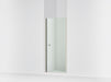 Sterling 39353-6L Finesse 67" H Pivot Shower Door with 1/4"-thick Glass, Anodized Brushed Nickel